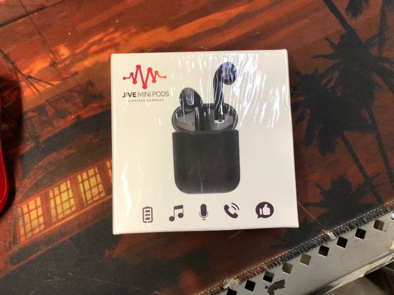 Photo 1 of Jive MINI Pods Bluetooth 5.0 Wireless Waterproof Earbuds Ip4
