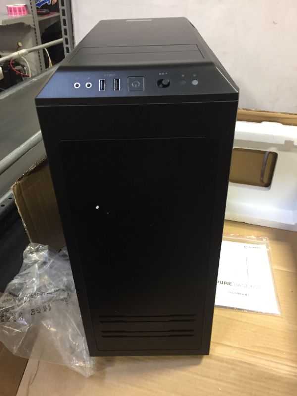 Photo 3 of be quiet! Pure Base 600 Black, BG021, Mid-Tower ATX, 2 Pre-Installed Fans
