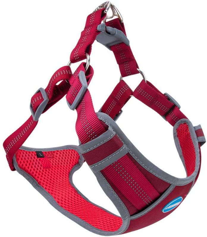 Photo 1 of ThinkPet Escape-Proof Comfortable Harness - No Pull Breathable Reflective Padded Dog Safety Vest Adjustable Harness
