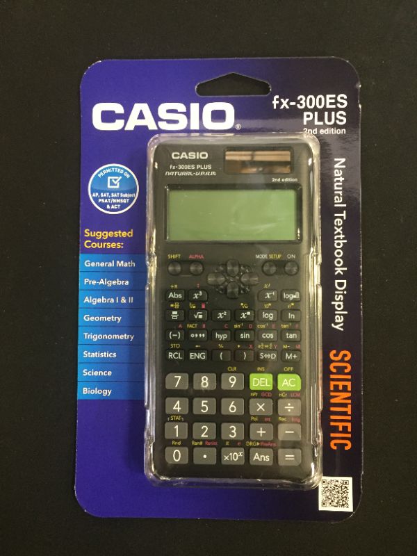 Photo 1 of Casio FX-300 Scientific Calculator - Black