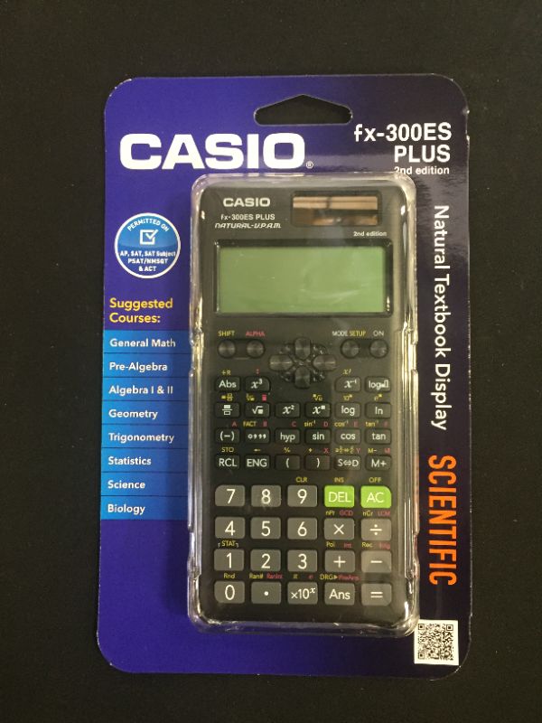 Photo 2 of Casio FX-300 Scientific Calculator - Black