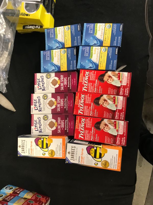 Photo 1 of bundle of baby medicine 