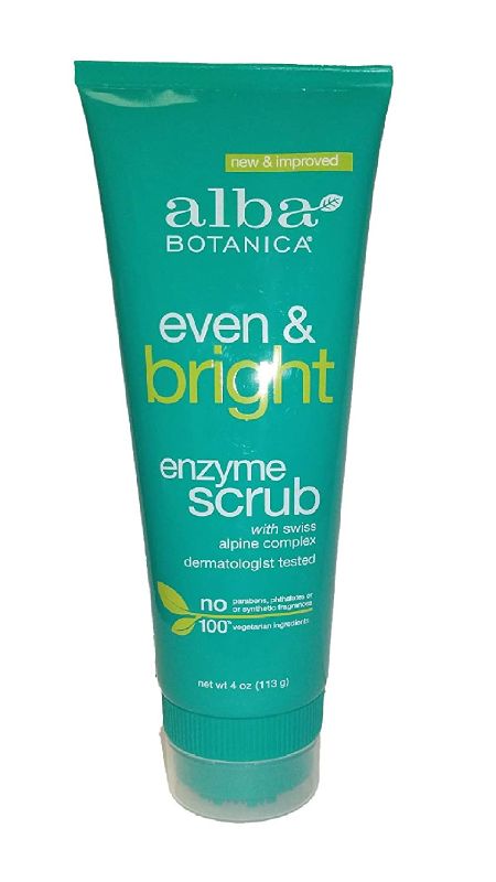 Photo 1 of 2 pack - Alba Botanica Facial Scrub, Sea Algae Enzyme, 4 Oz
