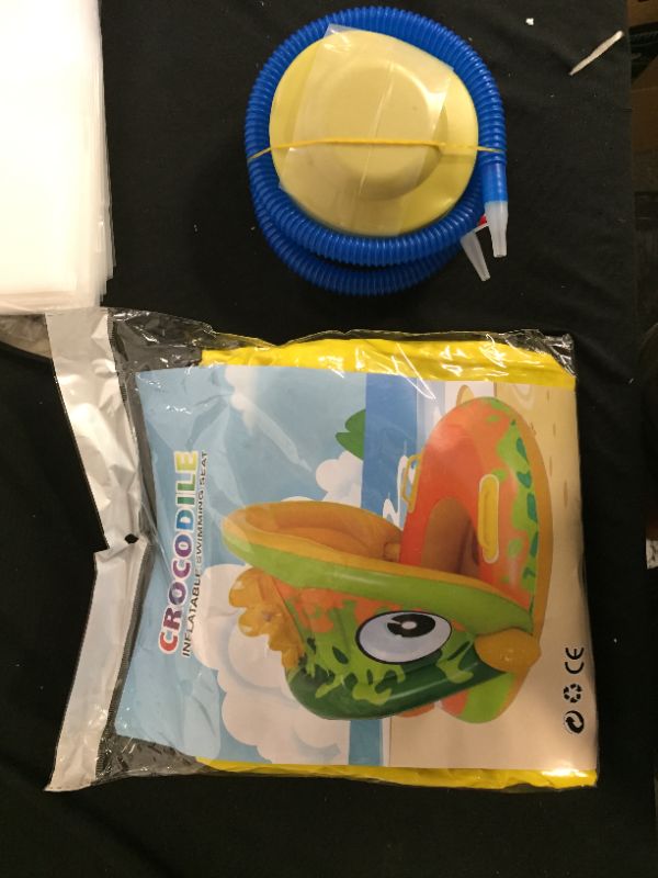 Photo 1 of Crocodile inflatable pool seat