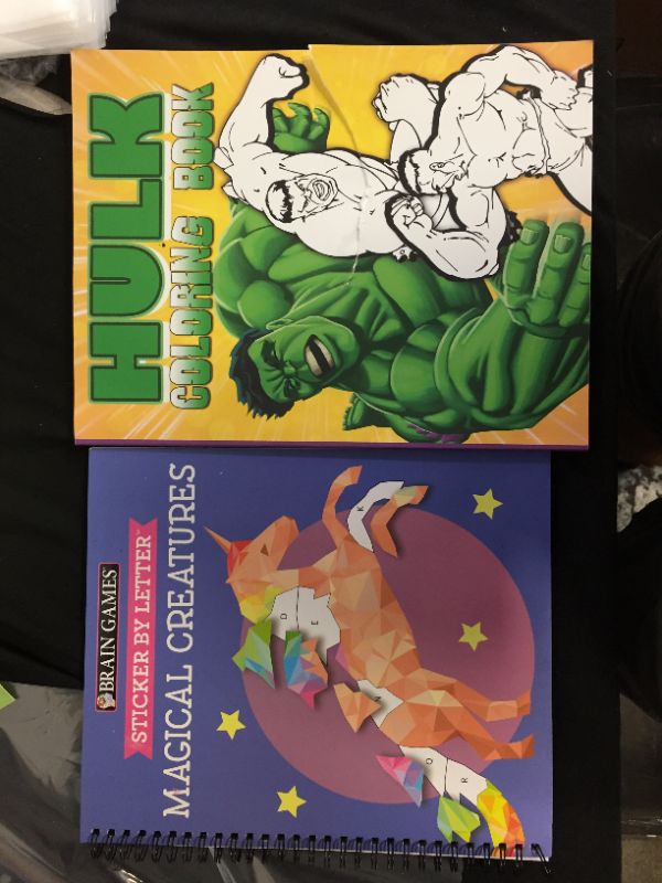 Photo 1 of 2 pack of coloring books