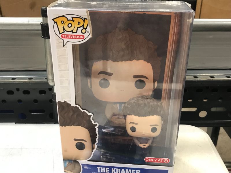 Photo 2 of Funko POP! Moment: Seinfeld - the Kramer on Black Velvet (Target Exclusive) And Space Jam Lebrion James Poctet Pop
