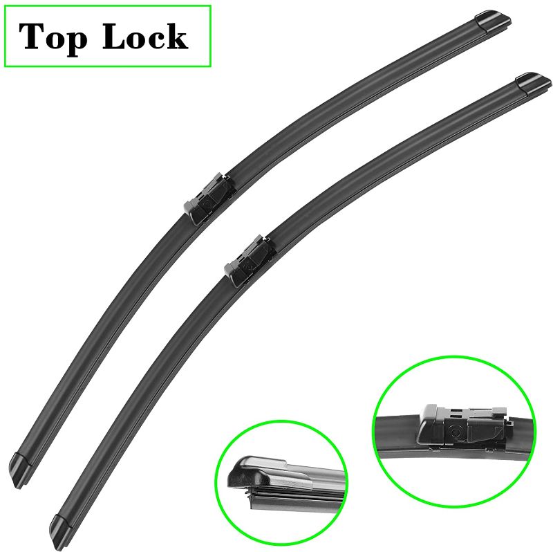 Photo 1 of 2 wipers Replacement for 10/2011-06/2013 BMW X5 E70/10/2011-06/2014 BMW X6 E71 E72, Windshield Wiper Blades Original Equipment Replacement - 24"/20" (Set of 2) Top Lock
