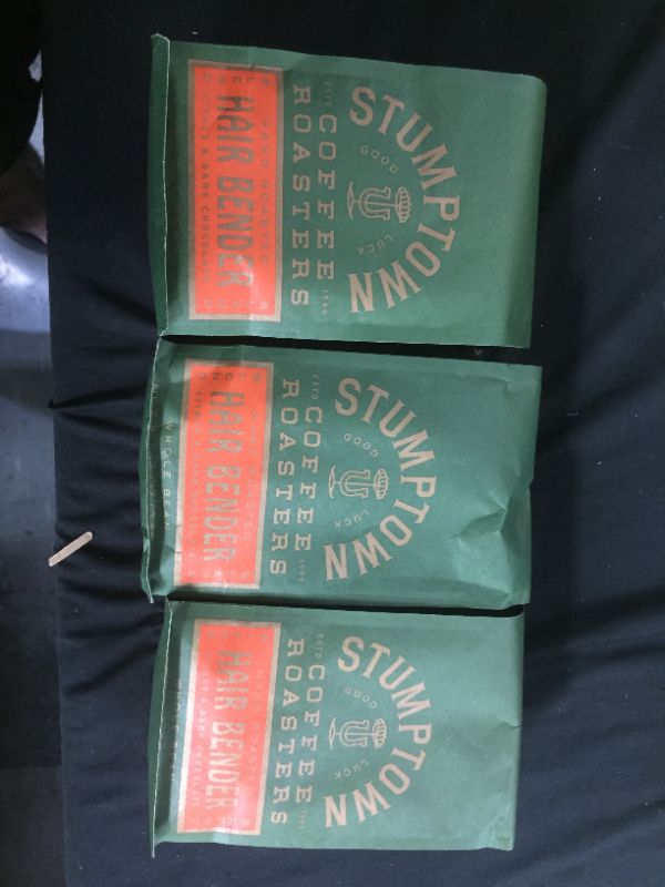 Photo 1 of 3 pack of Stumptown Coffee Roasters Hair Bender Citrus & Dark Chocolate Blend Whole Bean