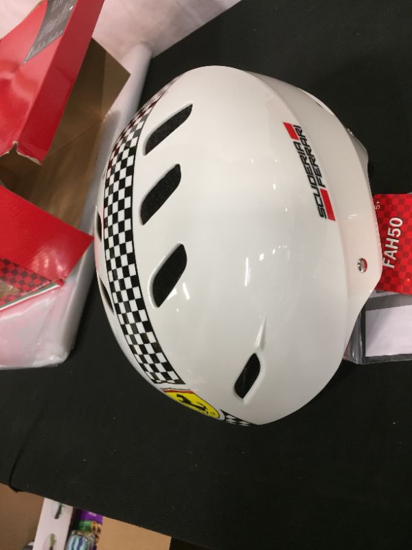 Photo 3 of Ferrari Sport Racing Helmet Youth Size Medium