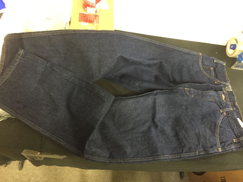 Photo 1 of Dickies 34X30 Indigo Blue Straight Leg Work Jeans