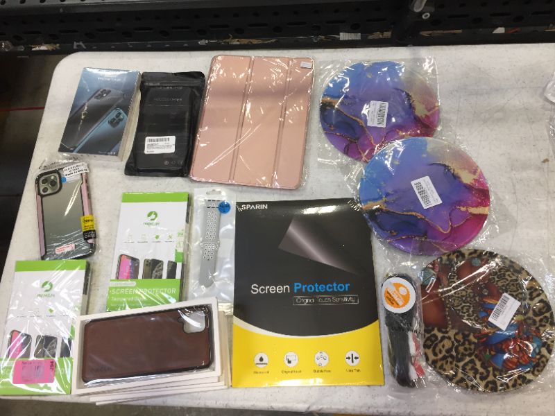 Photo 1 of miscellaneous includes phone cases ipad case and mouse cruiser protector  