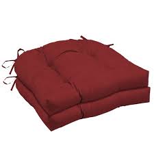 Photo 1 of 14 inch chair cushion color red 4 pack 