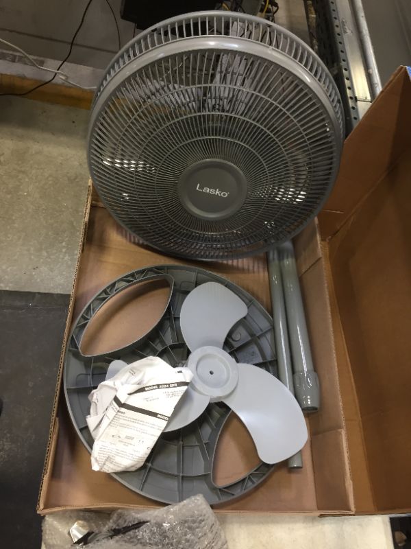 Photo 2 of Adjustable-Height 16 in. Oscillating Pedestal Fan