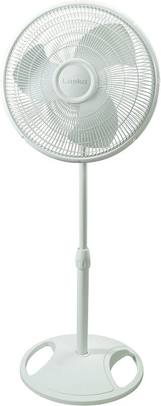 Photo 1 of Adjustable-Height 16 in. Oscillating Pedestal Fan