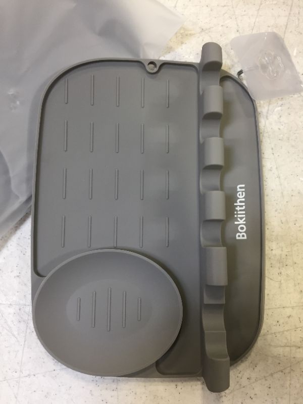 Photo 1 of 2PACK - BOKIITHEN SILICONE SPOON REST FOR KITCHEN COUNTER