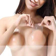 Photo 1 of womens BellePons Instant Breast Lift Pasties & Nipplecovers Reusable Strapless Push Up SET 4pcs, Light Pink, Large 3 PACK 
