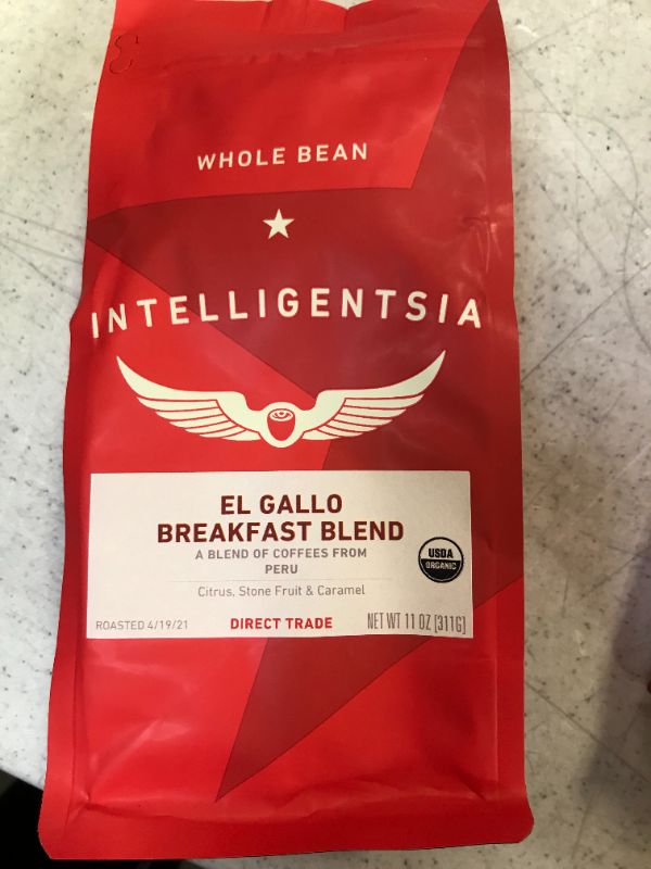 Photo 2 of Intelligentsia Organic El Gallo Breakfast Blend Coffee 12 oz. Bag