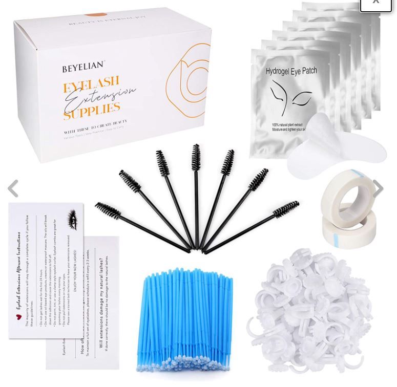 Photo 1 of BEYELIAN Eyelash Extension Supplies Kit Professional Lash Extensions Tools Set
