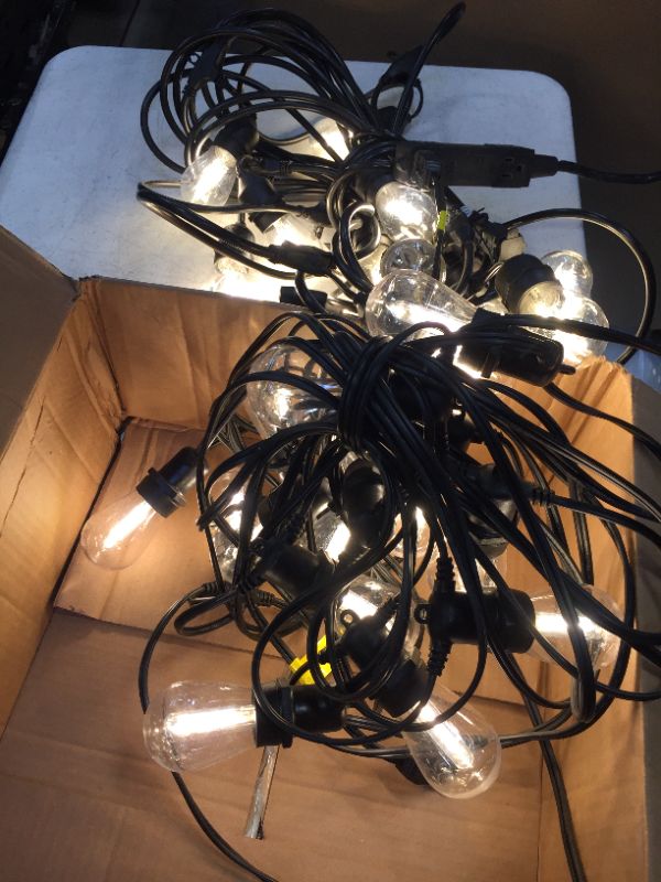 Photo 2 of string lights for all year use 25 feet 2 sets 