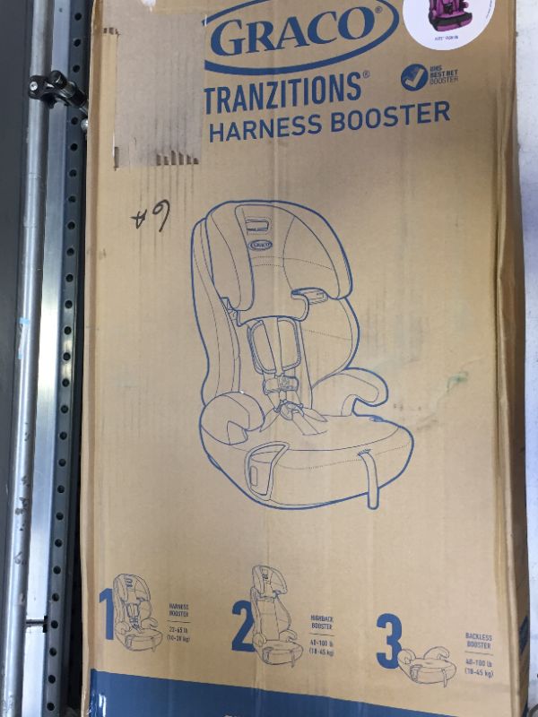 Photo 4 of Graco Tranzitions 3-in-1 Harness Booster Car SEAT, Kyte