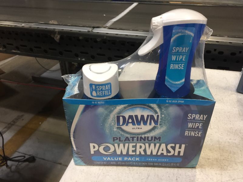 Photo 2 of Dawn Platinum Powerwash Dish Spray, Fresh Scent Bundle, 2x16 fl oz