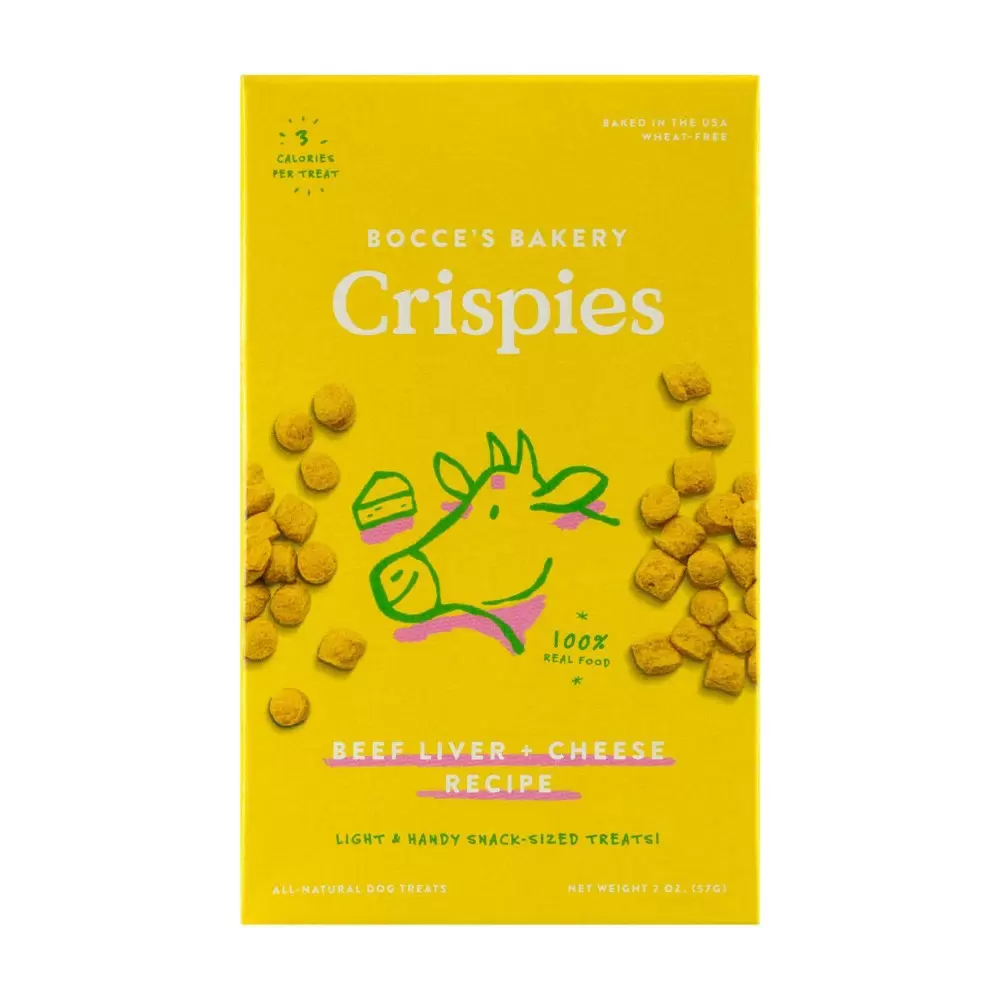 Photo 1 of  Bocce's Bakery Beef Liver and Cheese Crispies Dog Treats - 2oz --pack of 6 bets by 04 28 2022