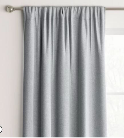 Photo 1 of Heathered Thermal Room Darkening Curtain Panel - Room Essentials™
**PACKAGE IS DAMAGED**