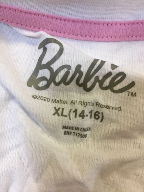 Photo 3 of Girls' Barbie 'Change The World' A-Line Dress - Off-White XL