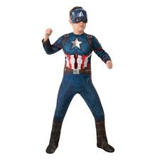 Photo 1 of Halloween Kids' Marvel Captain America Halloween Costume Muscle Jumpsuit size medium--no mask 