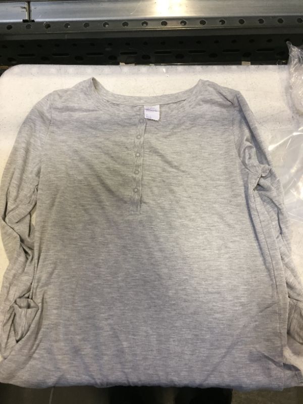 Photo 1 of womens grey long sleeve size small 