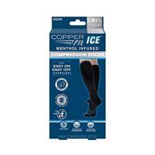 Photo 1 of Copper Fit Ice Compression Socks - size S/M
