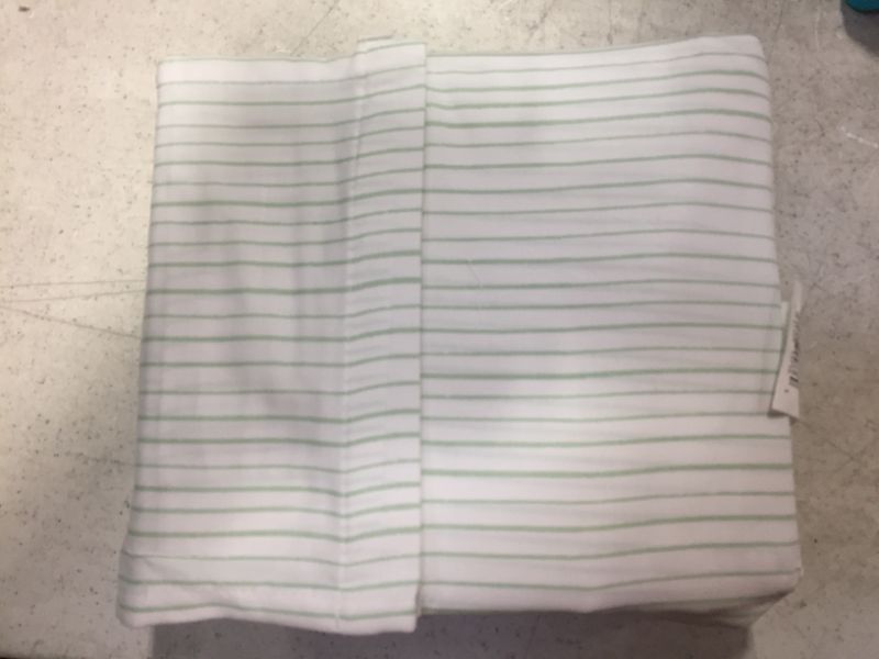 Photo 1 of Cotton Striped Sheet Set - Pillowfort size toddler 45 x 60 inches 

