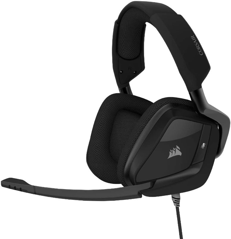 Photo 1 of Corsair VOID Elite Surround Premium Gaming Headset with 7.1 Surround Sound - Discord Certified - Works with PC, Xbox Series X, Xbox Series S, PS5, PS4, Nintendo Switch - Carbon
