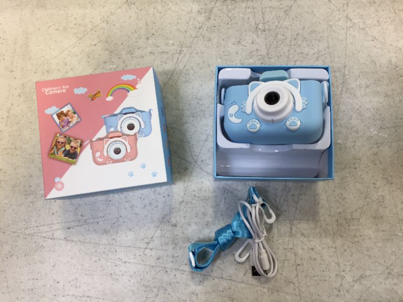 Photo 2 of childrens camera color blue 