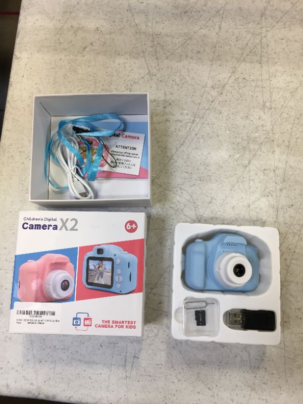 Photo 1 of kids digital camera color blue 