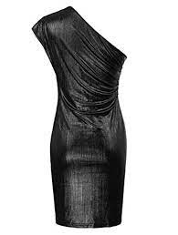 Photo 1 of grace karin brand dress one side sleeve color silver size large 