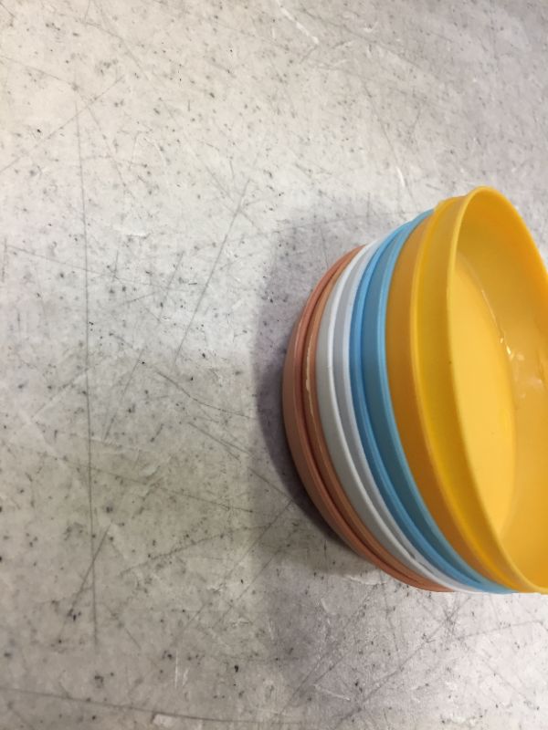 Photo 1 of 4 inch multi color pots 