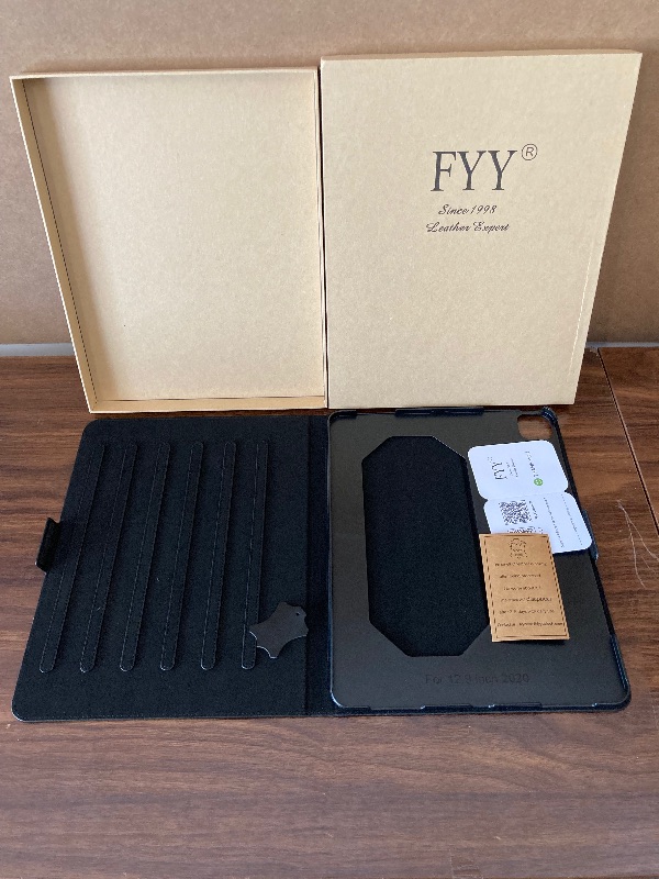 Photo 2 of FYY Case for New iPad Pro 12.9 Inch 4th Generation 2020 with Pencil Holder