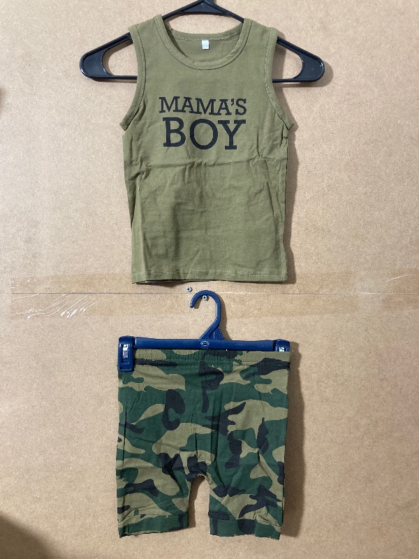 Photo 1 of Mama's Boy Newborn Baby Clothes 2pcs Set