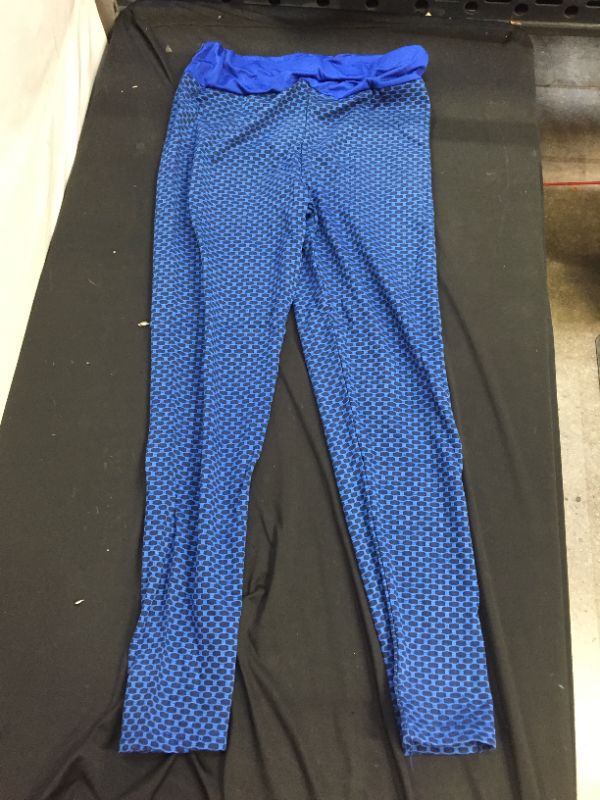 Photo 1 of Generic Blue High Waisted Leggings. XL