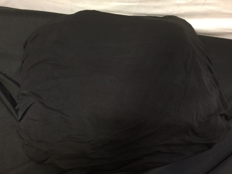 Photo 1 of black sofa cover 