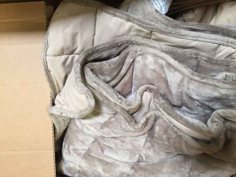 Photo 1 of weighted blanket f/q
