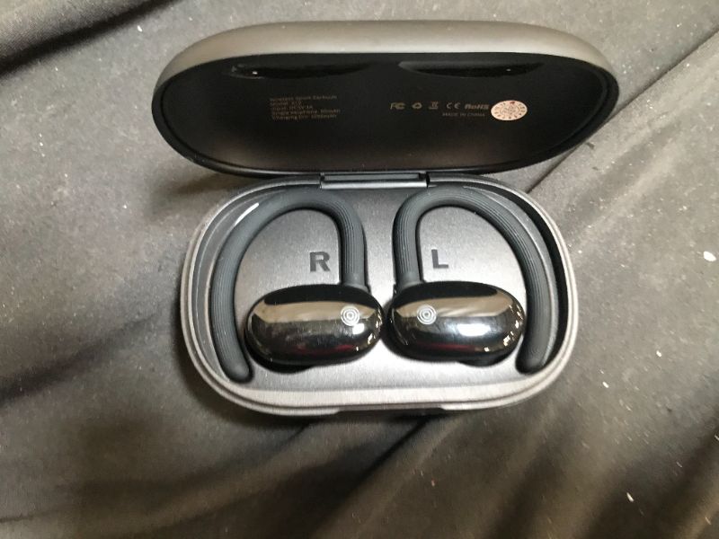 Photo 1 of AOPOY True Wireless Earbuds (COULD NOT TEST) (CHARGER SEEMS MISSING) 