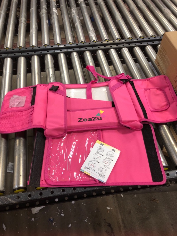 Photo 2 of ZeaZu Kids Travel Tray for Toddlers and Kids - Pink