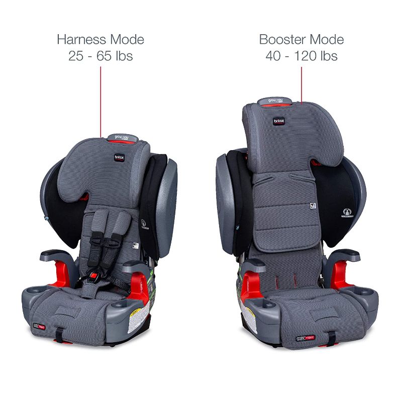 Photo 1 of Britax Grow with You ClickTight Plus Harness-2-Booster Car Seat, Otto Safewash Fabric
