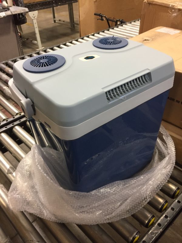 Photo 2 of K-Box Electric Cooler and Warmer for Car and Home - 34 Quart (32 Liter) - Dual 110V AC House and 12V DC Vehicle Plugs
