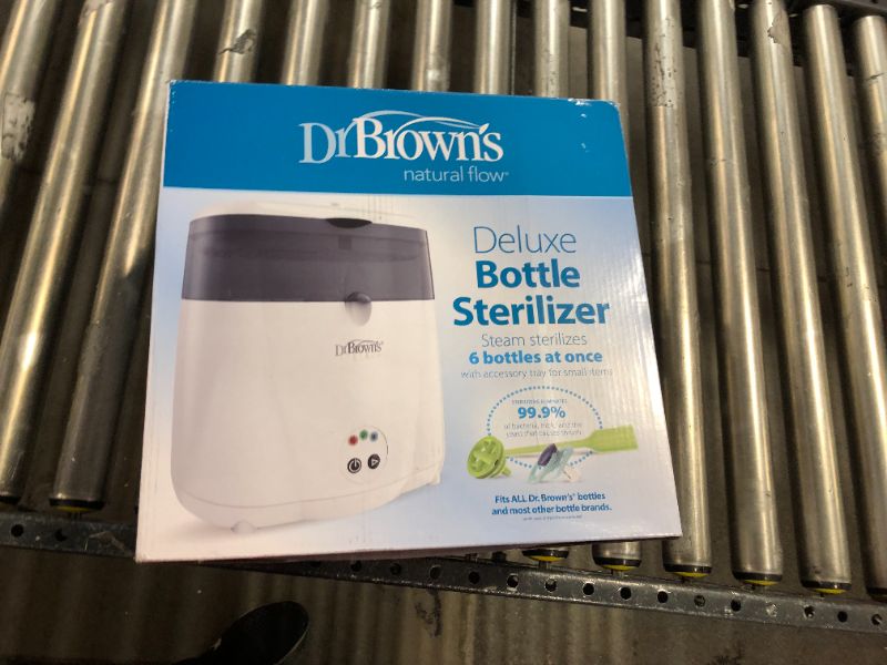 Photo 6 of Dr. Brown's Deluxe Electric Steam Bottle Sterilizer, Gray