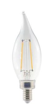 Photo 1 of 40-Watt Equivalent BA11 Non-Dimmable Clear Glass Filament Vintage Edison LED Light Bulb Daylight (8-Pack) 5 BOXES (40 bulbs)
