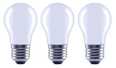 Photo 1 of 100-Watt Equivalent A15 Dimmable Appliance Fan Frosted Glass Filament LED Vintage Edison Light Bulb Bright White(3-Pack) 4 BOXES (12 bulbs)
