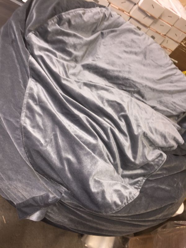 Photo 1 of bean bag chair grey 12 x 36